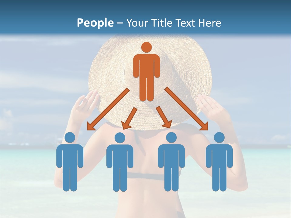 Beach Tropical Sexy PowerPoint Template