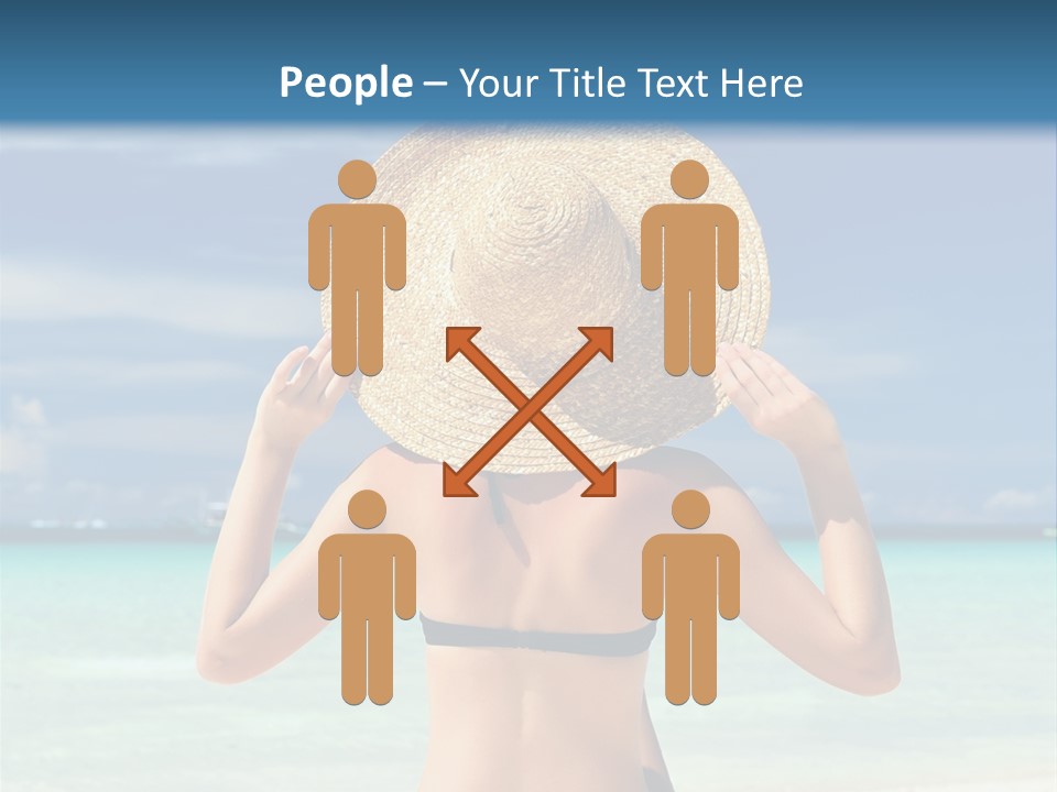 Beach Tropical Sexy PowerPoint Template