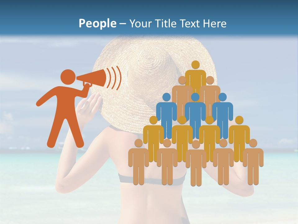 Beach Tropical Sexy PowerPoint Template