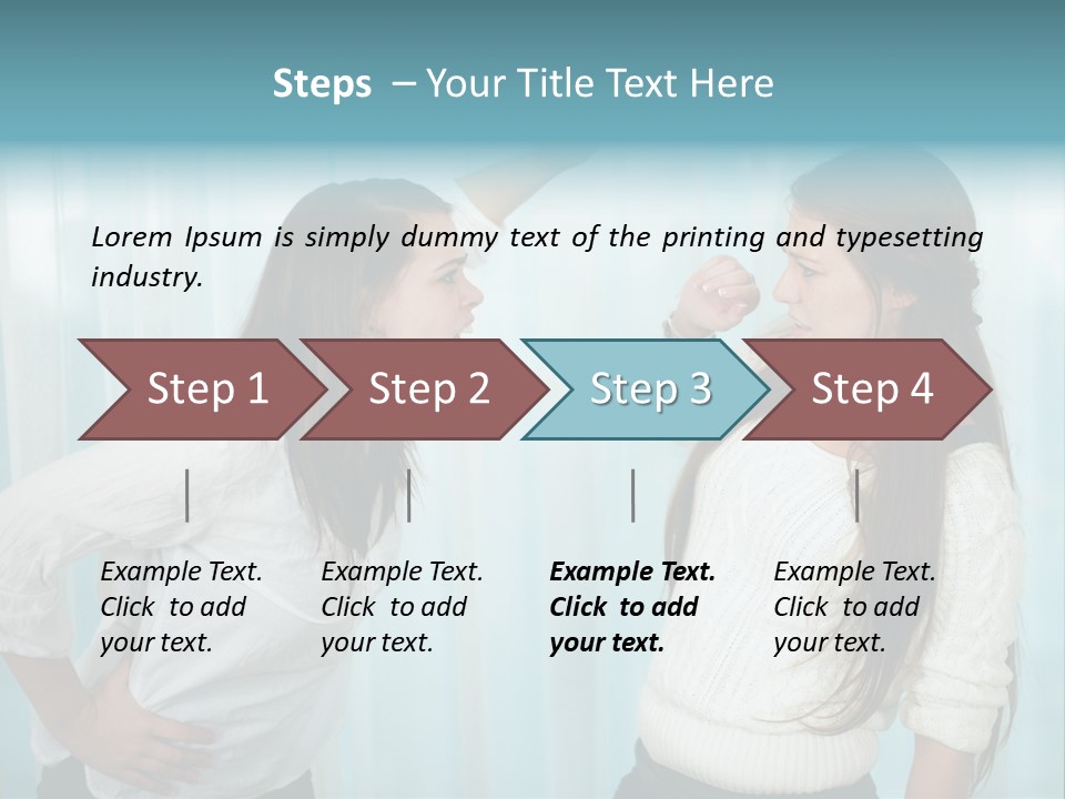 Rivalry Anger Emotional PowerPoint Template