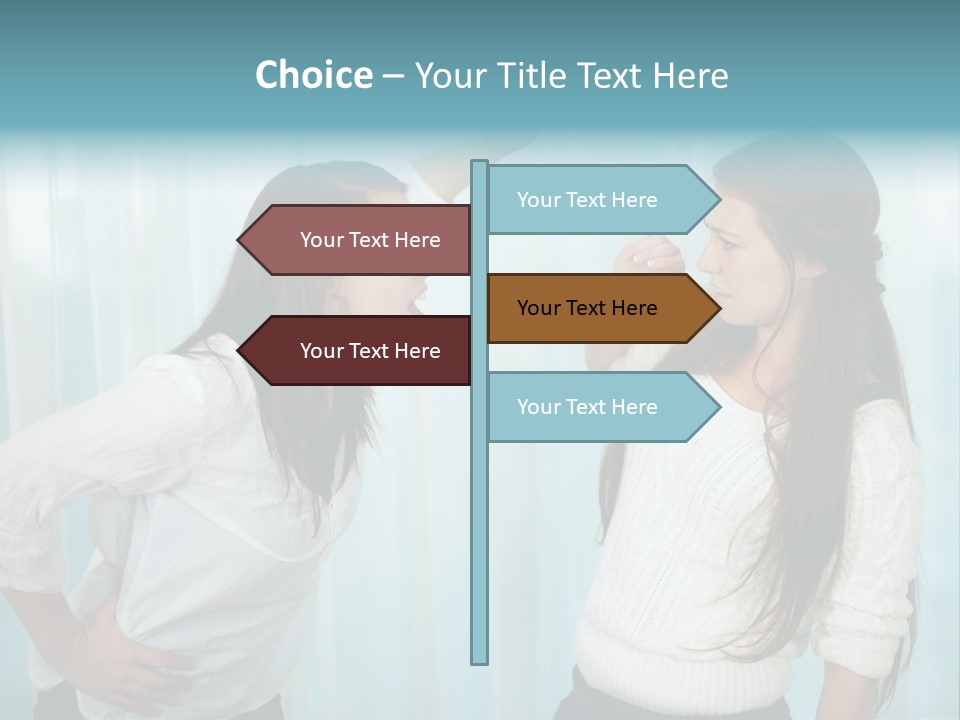 Rivalry Anger Emotional PowerPoint Template