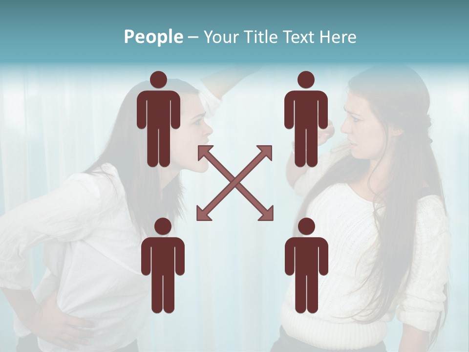 Rivalry Anger Emotional PowerPoint Template