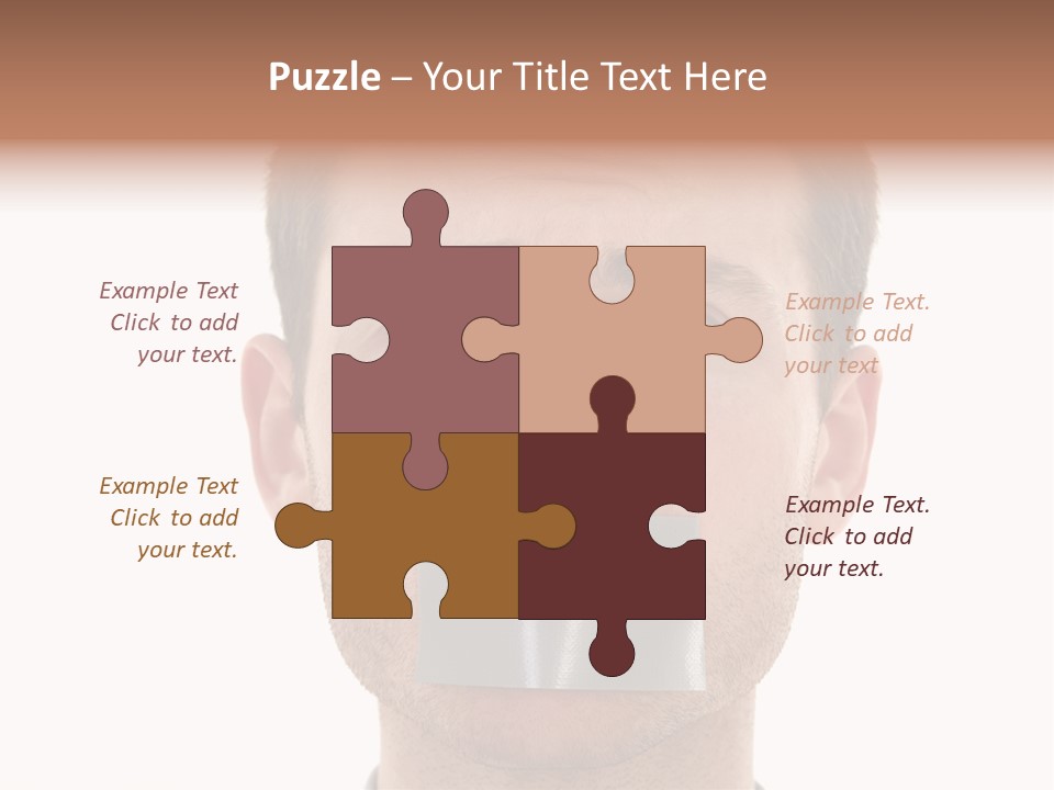 Silent Secrecy Help PowerPoint Template