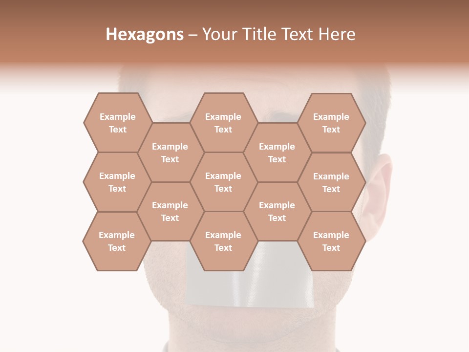 Silent Secrecy Help PowerPoint Template