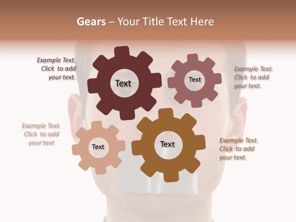 Silent Secrecy Help PowerPoint Template