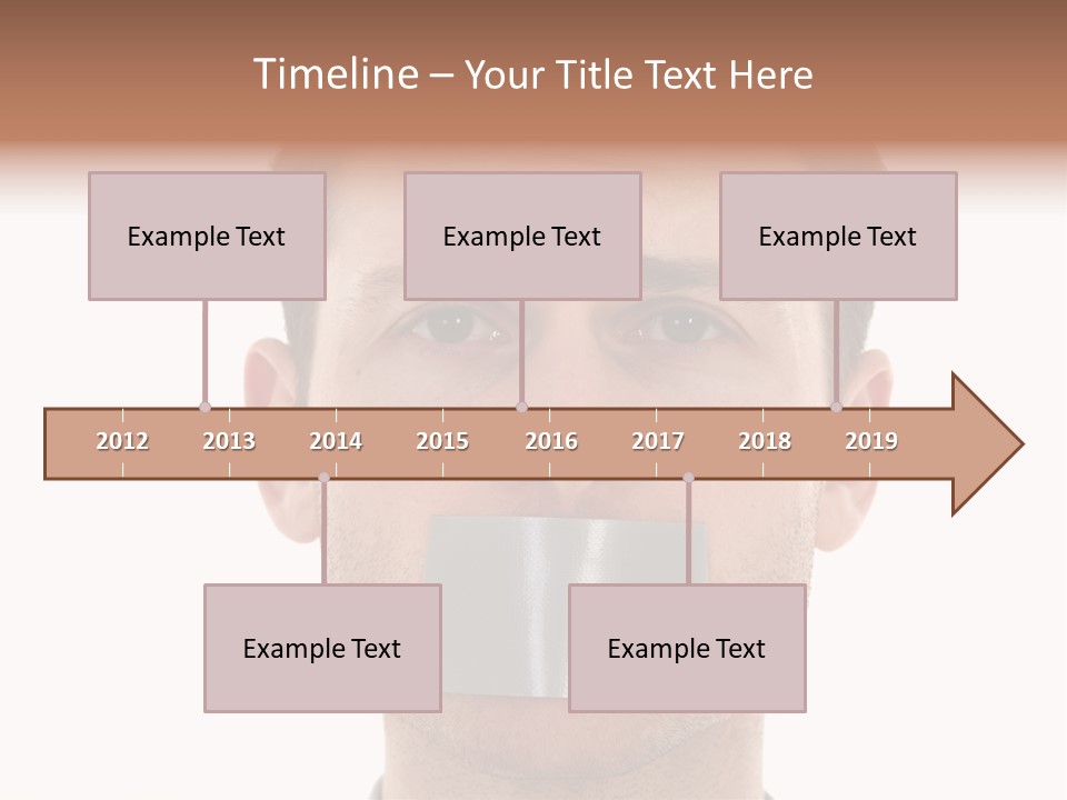 Silent Secrecy Help PowerPoint Template