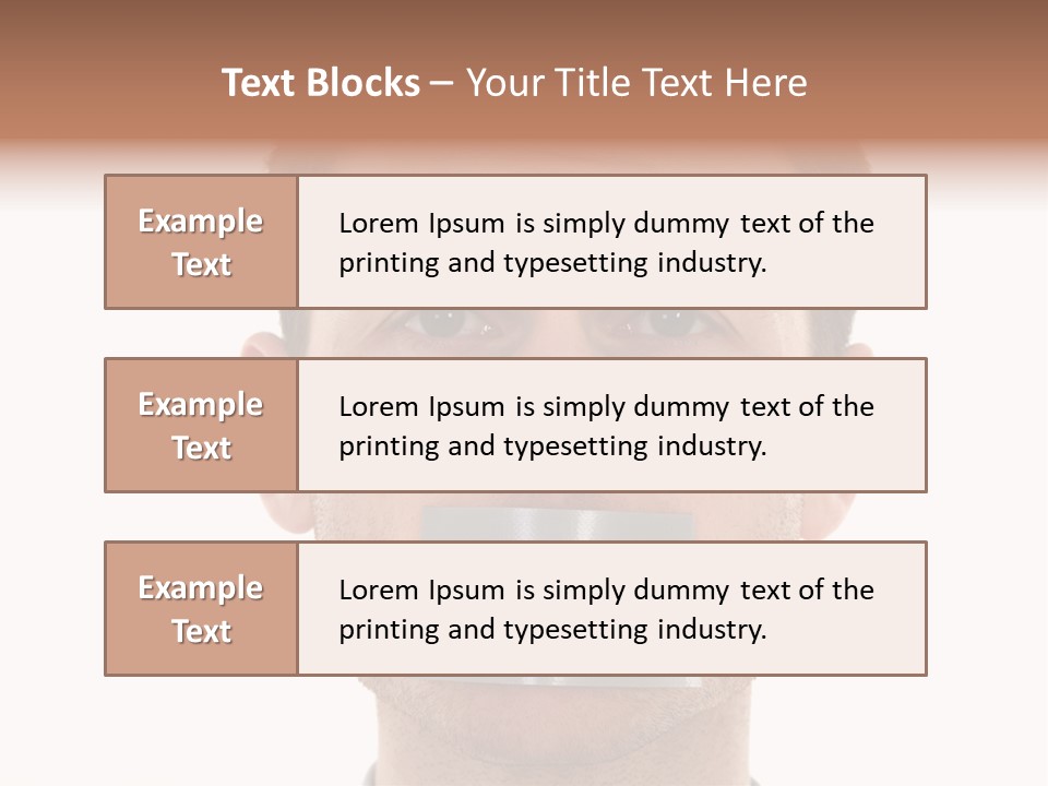 Silent Secrecy Help PowerPoint Template