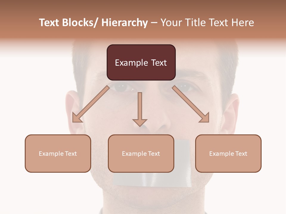Silent Secrecy Help PowerPoint Template