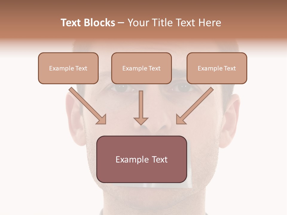 Silent Secrecy Help PowerPoint Template