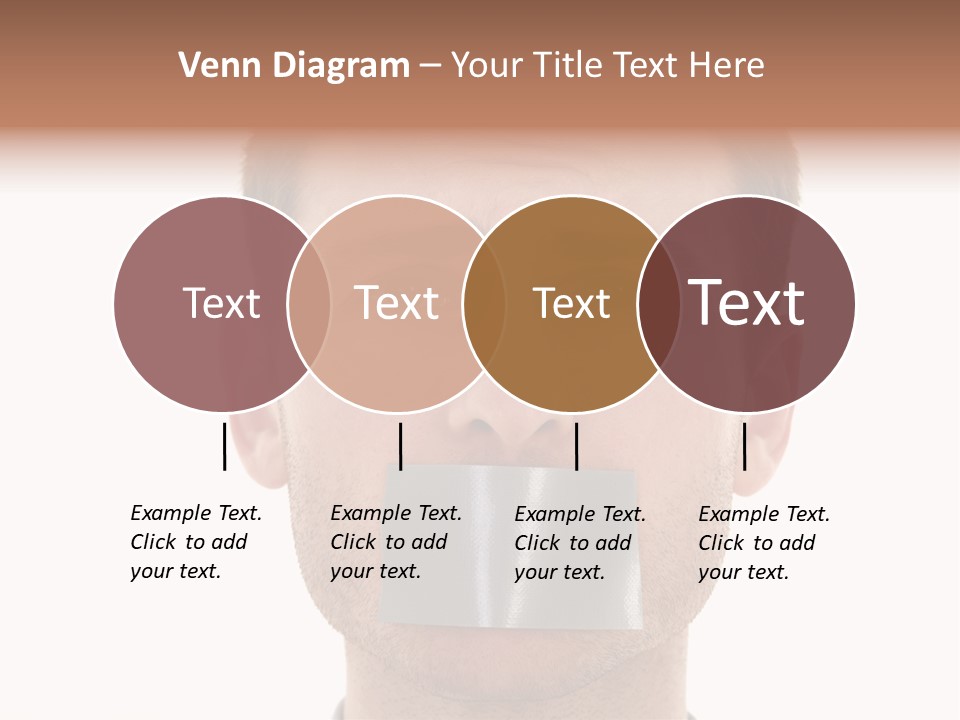 Silent Secrecy Help PowerPoint Template