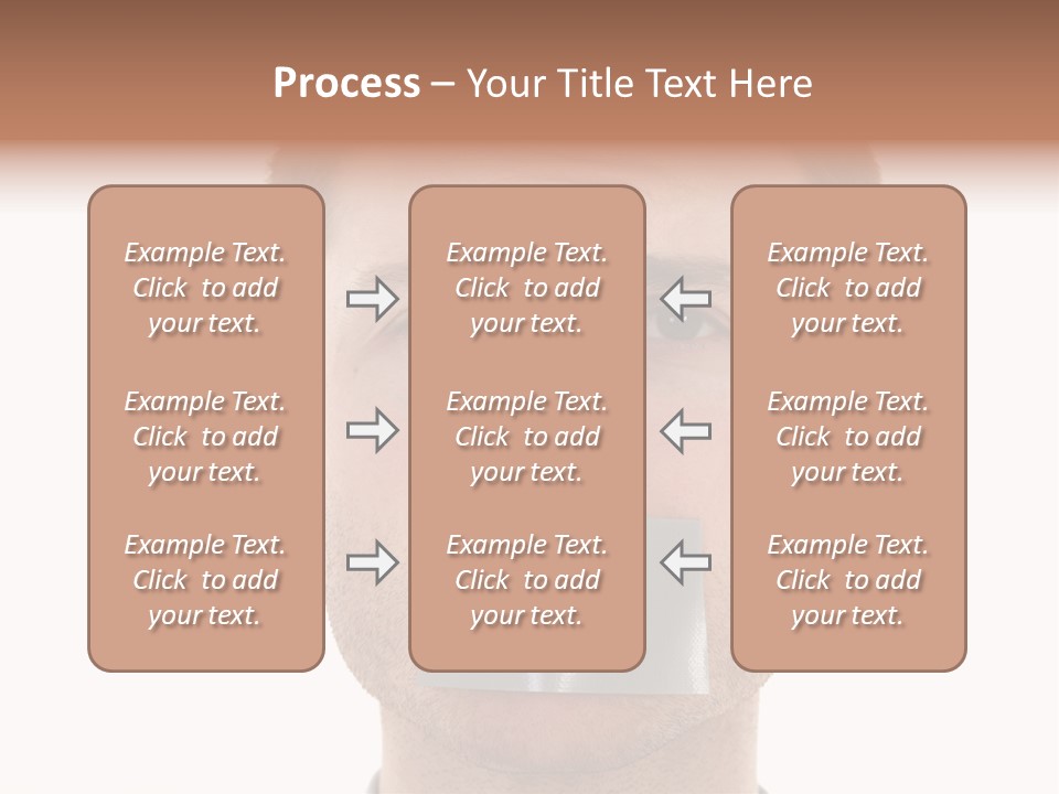 Silent Secrecy Help PowerPoint Template