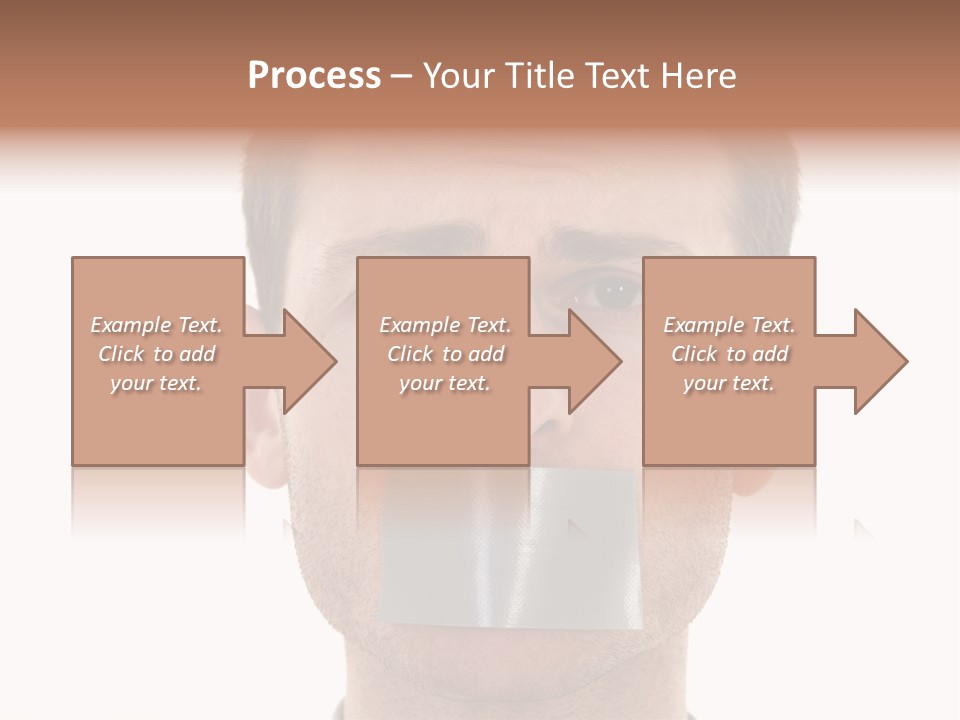Silent Secrecy Help PowerPoint Template