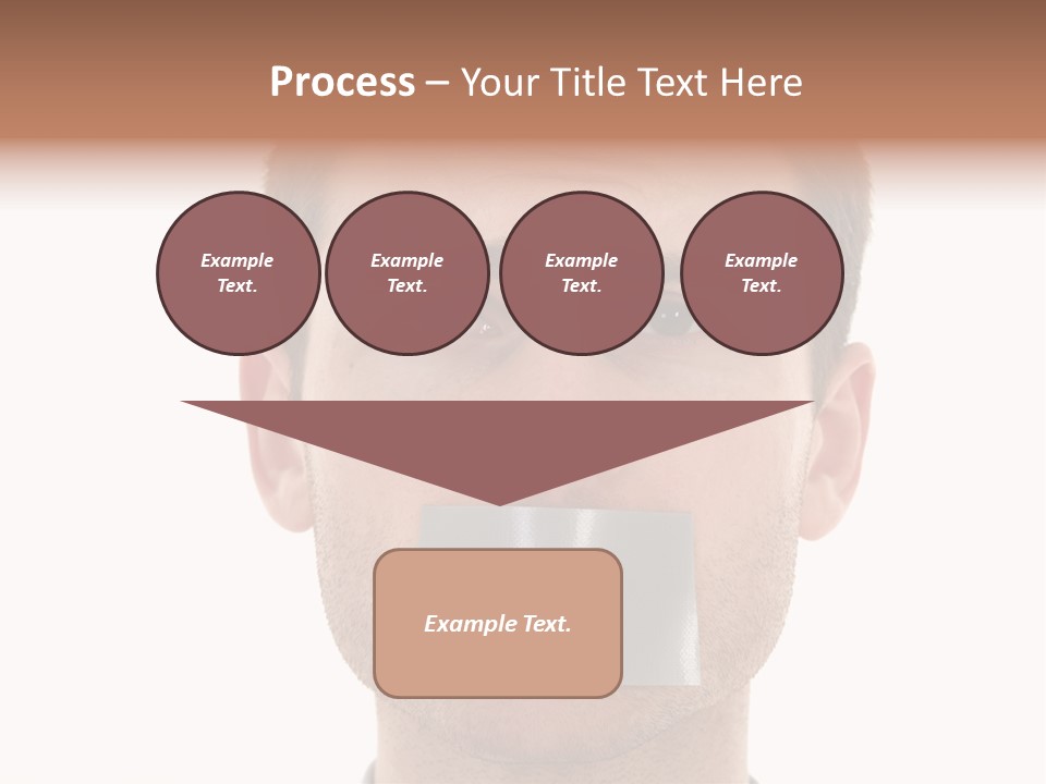 Silent Secrecy Help PowerPoint Template