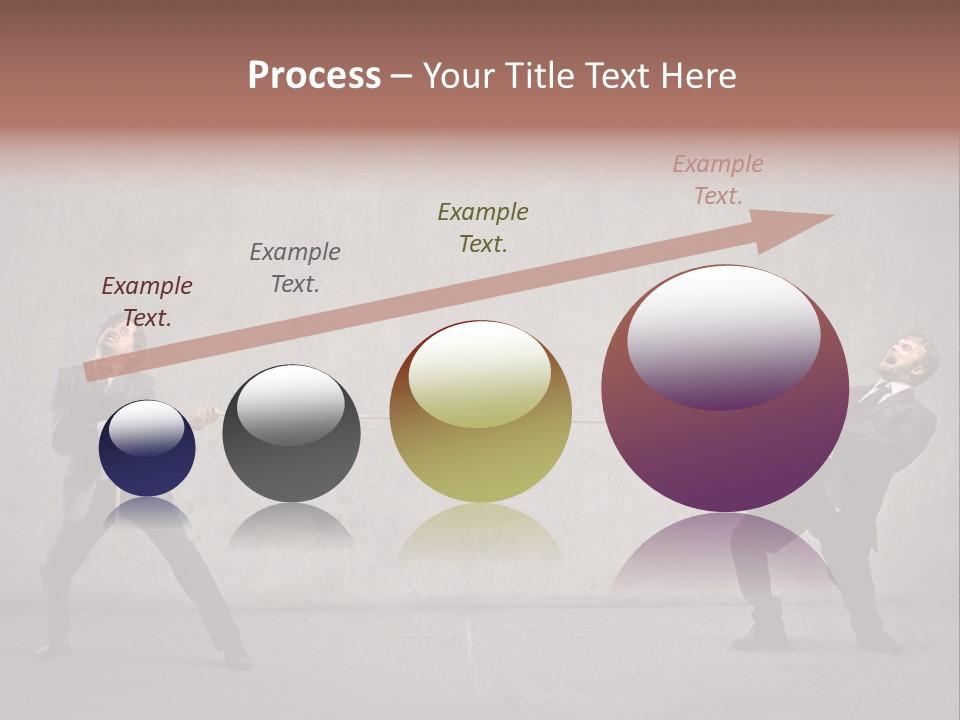 Tug Of War Shout Tug PowerPoint Template