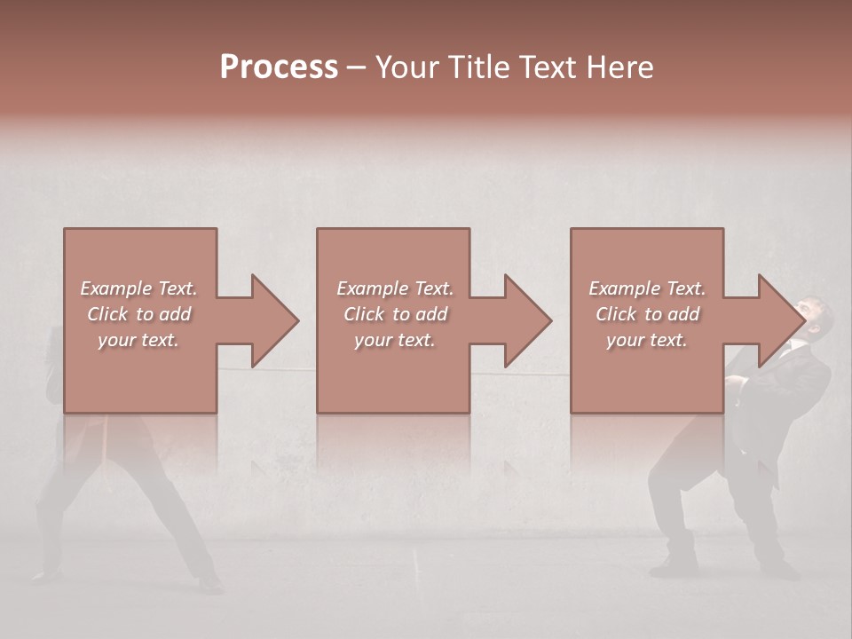 Tug Of War Shout Tug PowerPoint Template