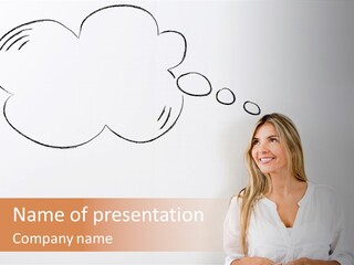 Happy Idea Bubble PowerPoint Template