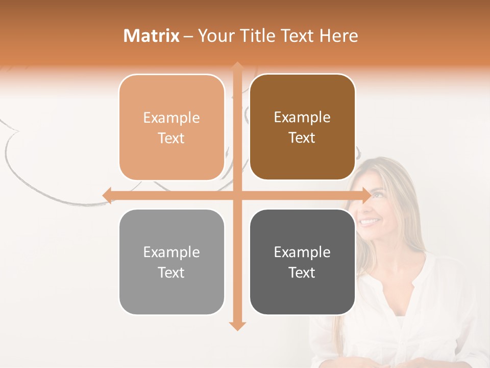 Happy Idea Bubble PowerPoint Template