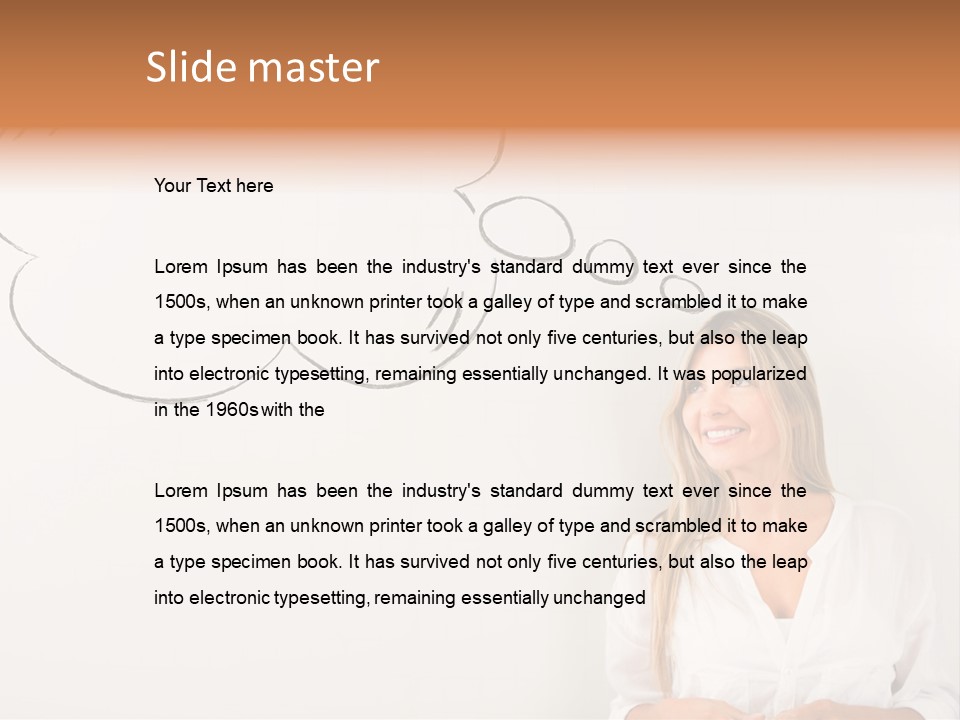 Happy Idea Bubble PowerPoint Template