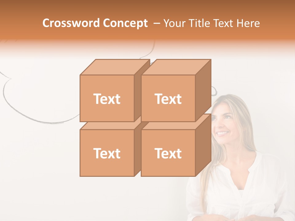 Happy Idea Bubble PowerPoint Template