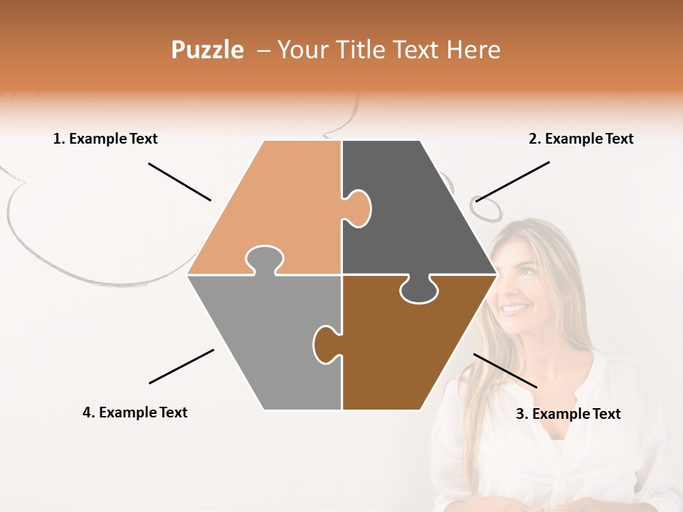 Happy Idea Bubble PowerPoint Template