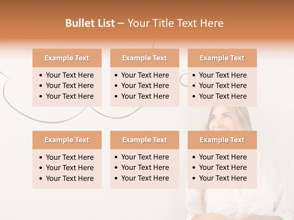 Happy Idea Bubble PowerPoint Template