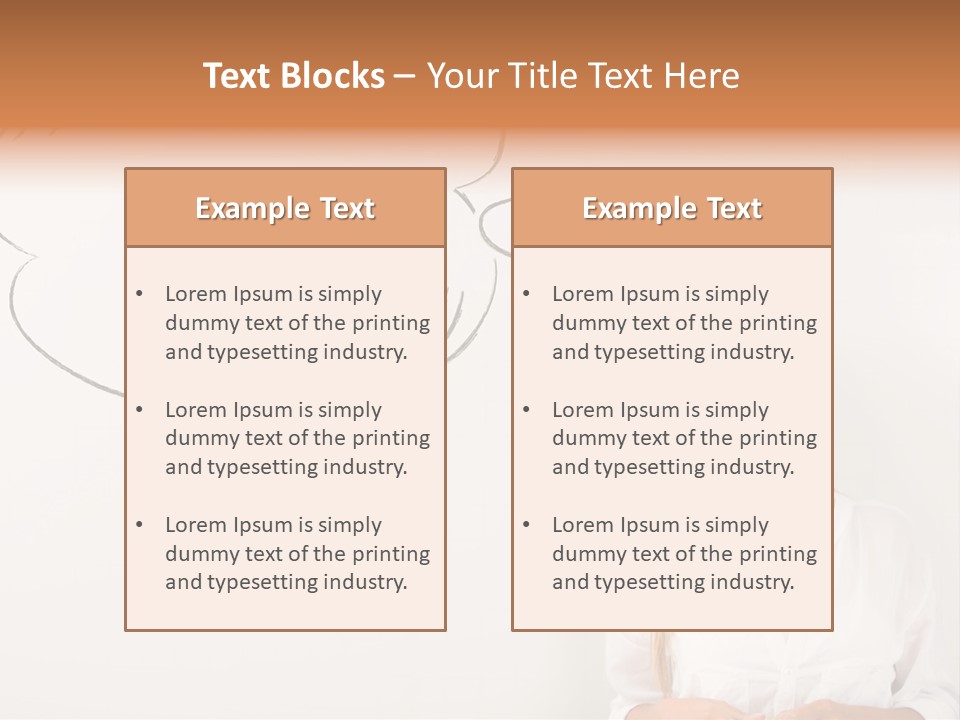Happy Idea Bubble PowerPoint Template