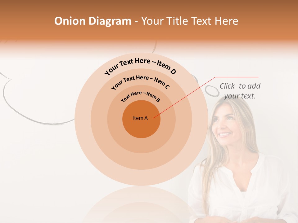 Happy Idea Bubble PowerPoint Template