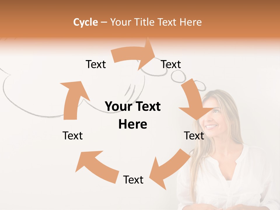 Happy Idea Bubble PowerPoint Template