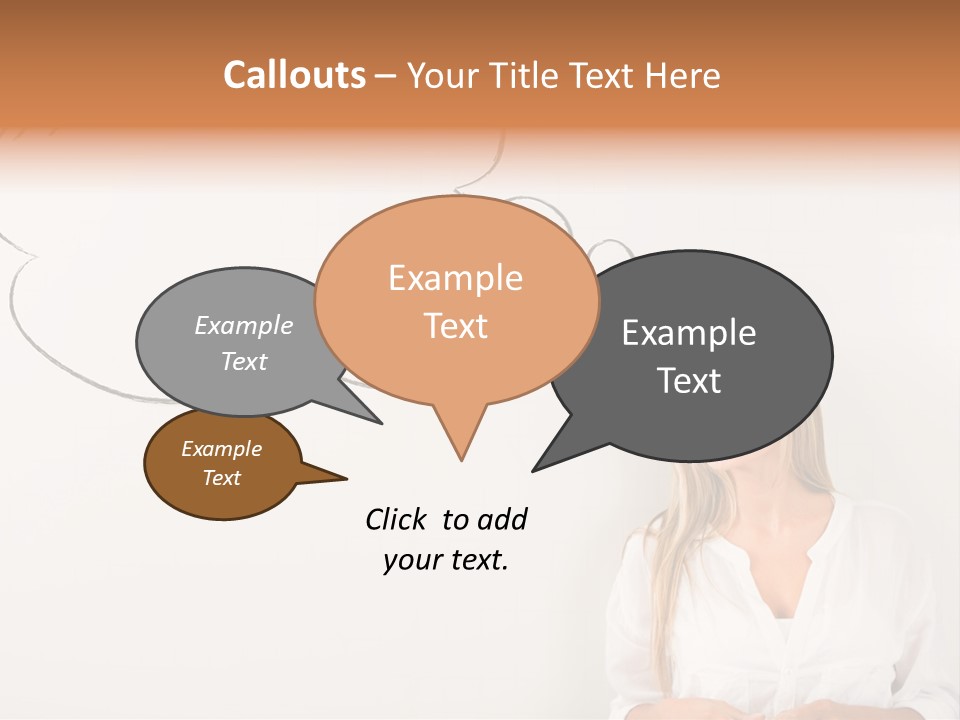 Happy Idea Bubble PowerPoint Template