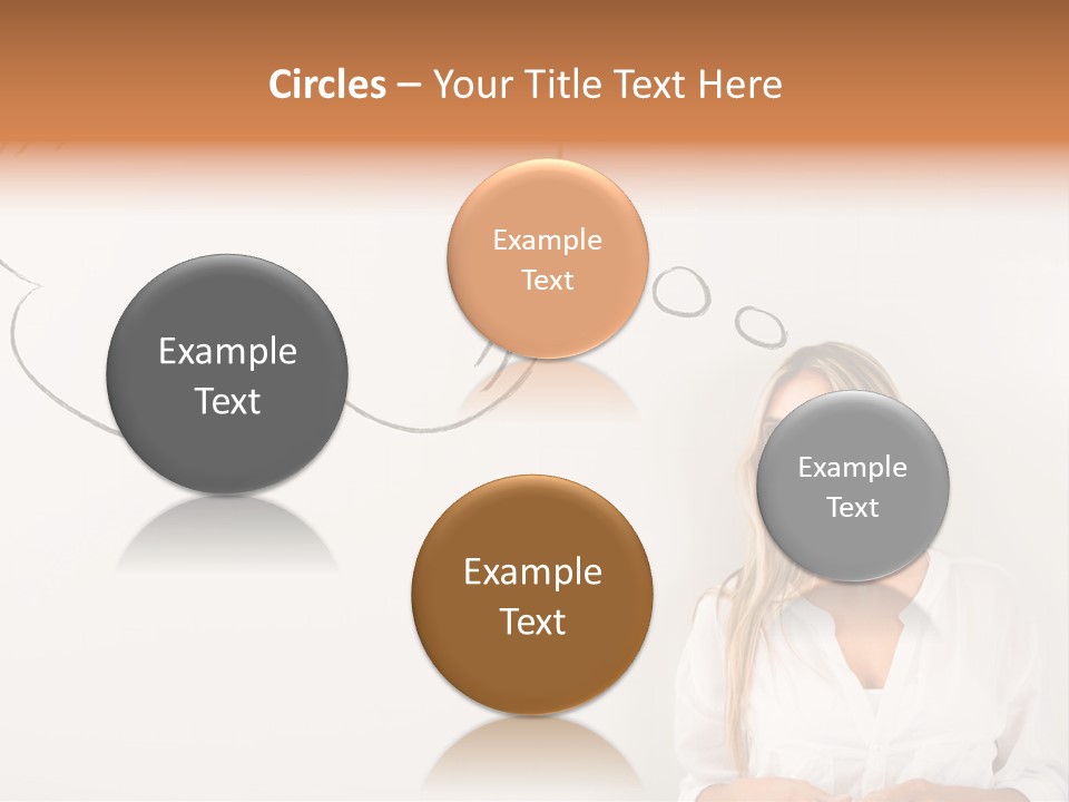 Happy Idea Bubble PowerPoint Template