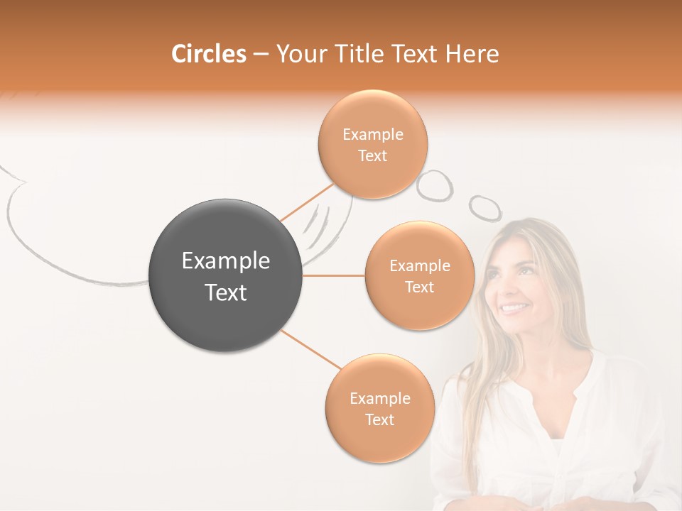 Happy Idea Bubble PowerPoint Template