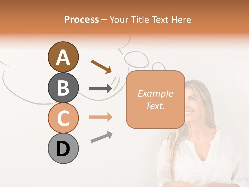 Happy Idea Bubble PowerPoint Template
