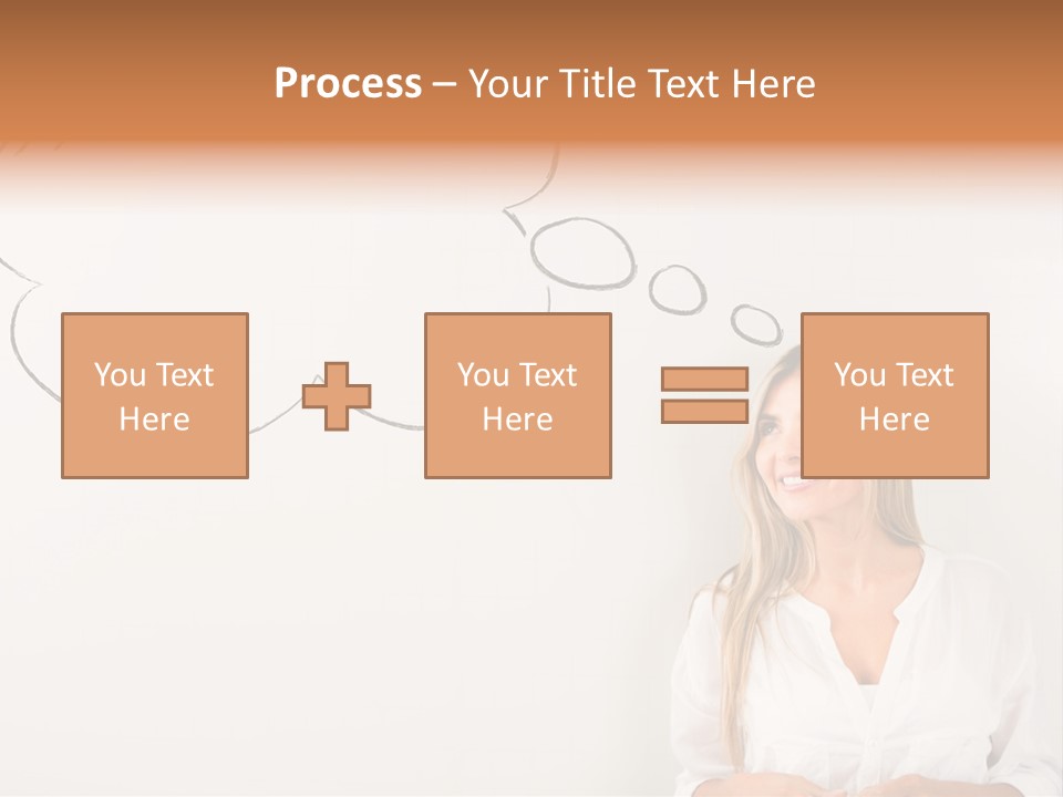 Happy Idea Bubble PowerPoint Template