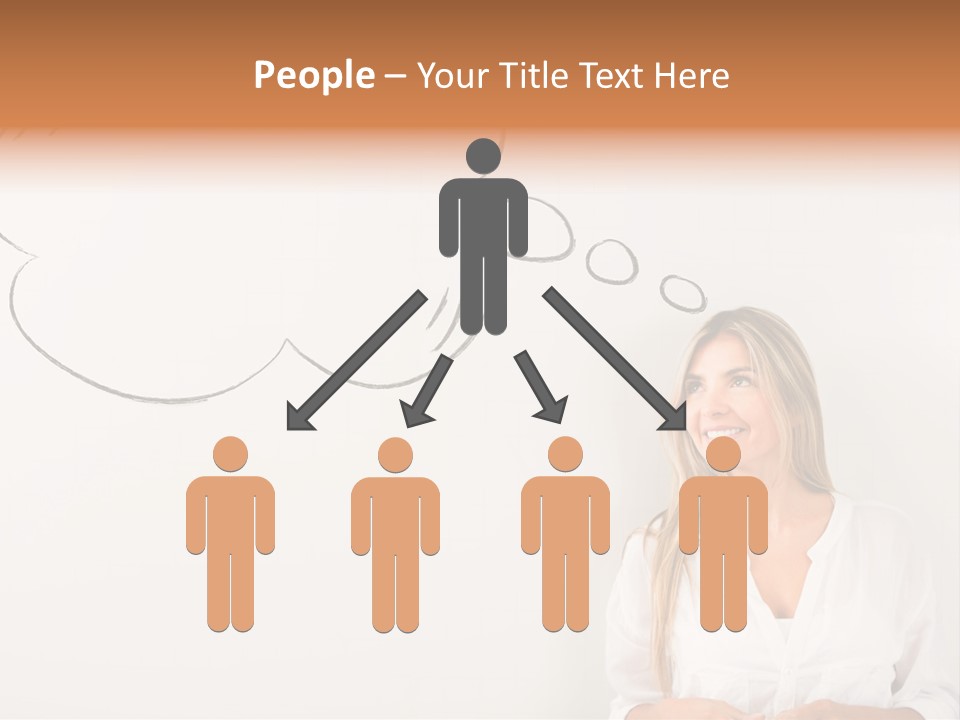 Happy Idea Bubble PowerPoint Template