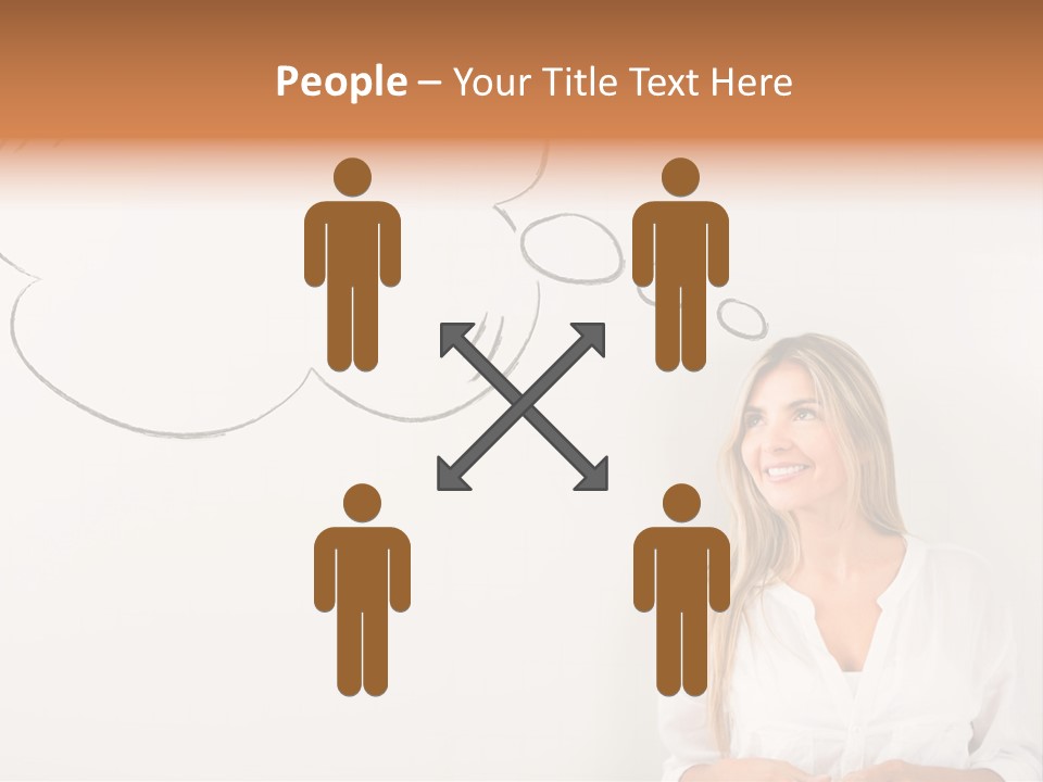 Happy Idea Bubble PowerPoint Template