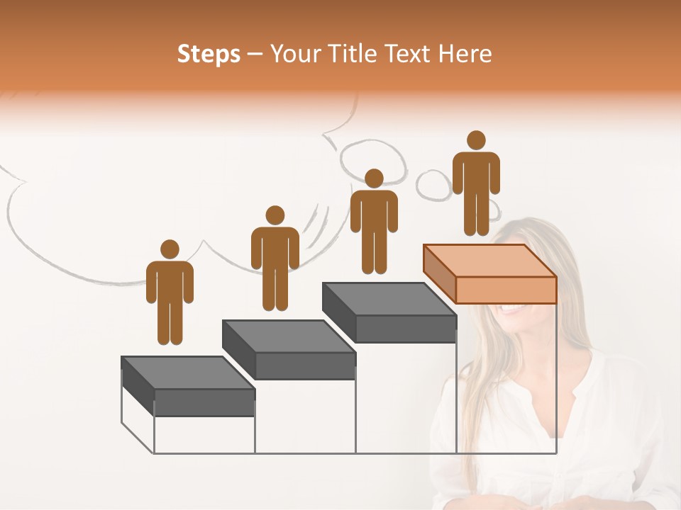 Happy Idea Bubble PowerPoint Template