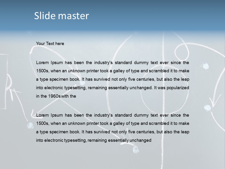 Synergy Game Running PowerPoint Template