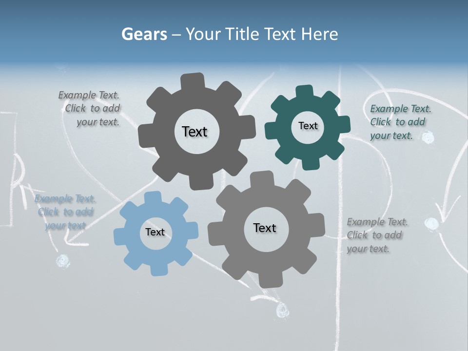 Synergy Game Running PowerPoint Template