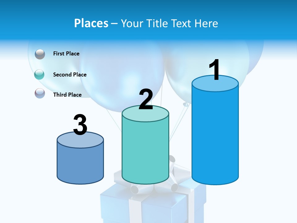 Toy Shiny Ribbons PowerPoint Template