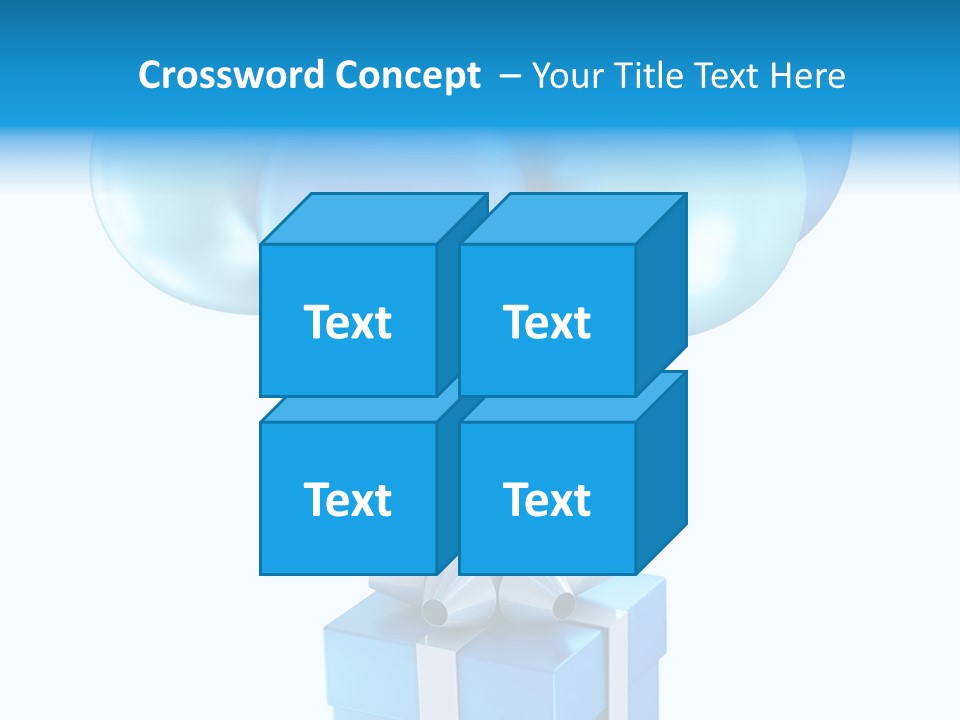 Toy Shiny Ribbons PowerPoint Template
