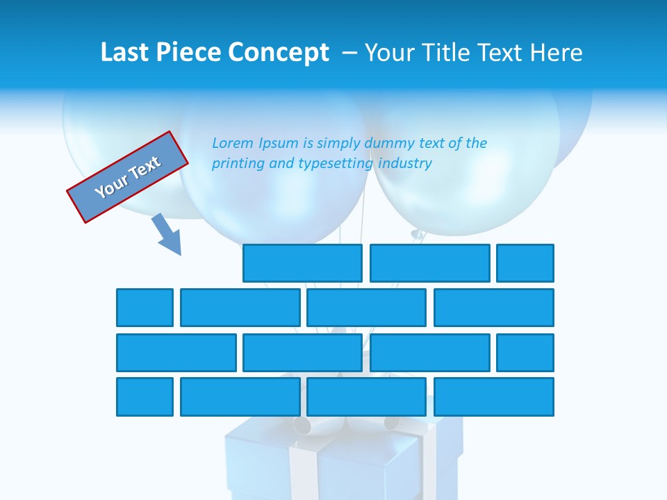 Toy Shiny Ribbons PowerPoint Template