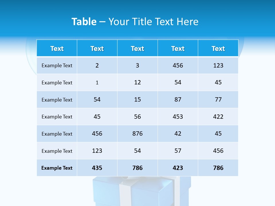 Toy Shiny Ribbons PowerPoint Template