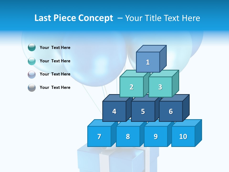 Toy Shiny Ribbons PowerPoint Template