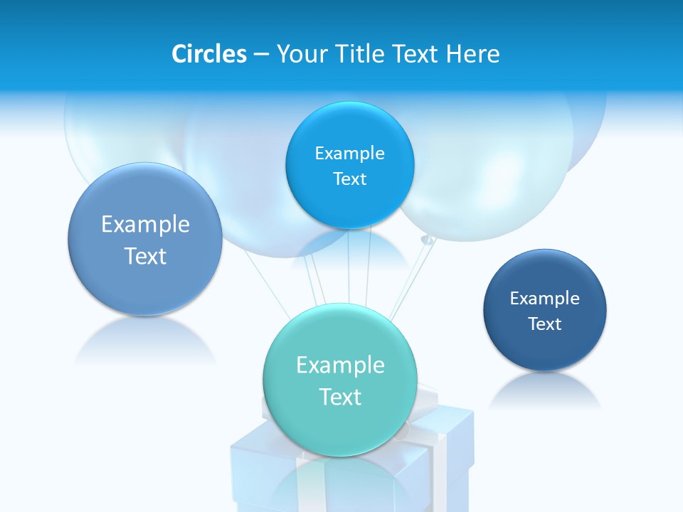 Toy Shiny Ribbons PowerPoint Template