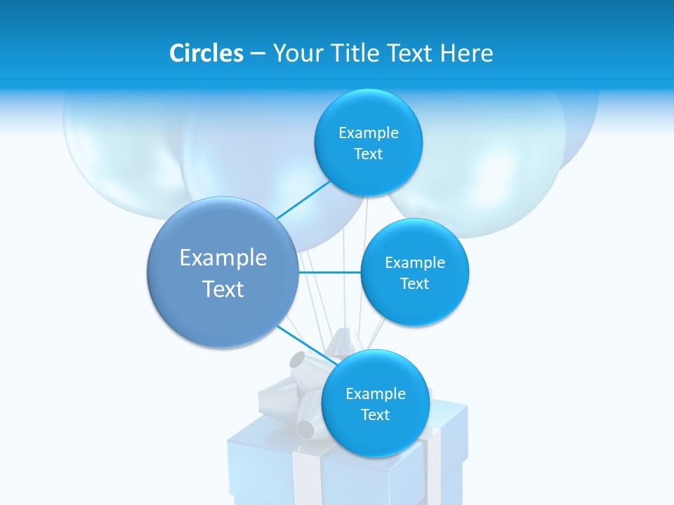 Toy Shiny Ribbons PowerPoint Template