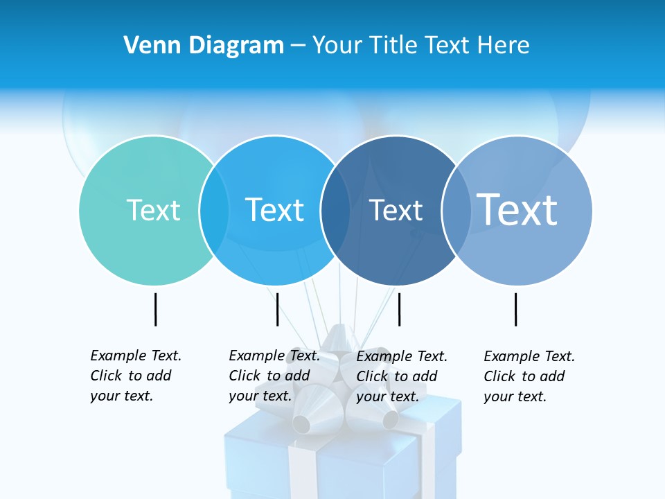 Toy Shiny Ribbons PowerPoint Template