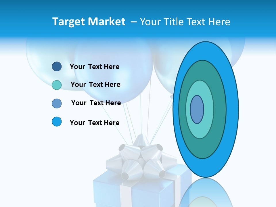 Toy Shiny Ribbons PowerPoint Template