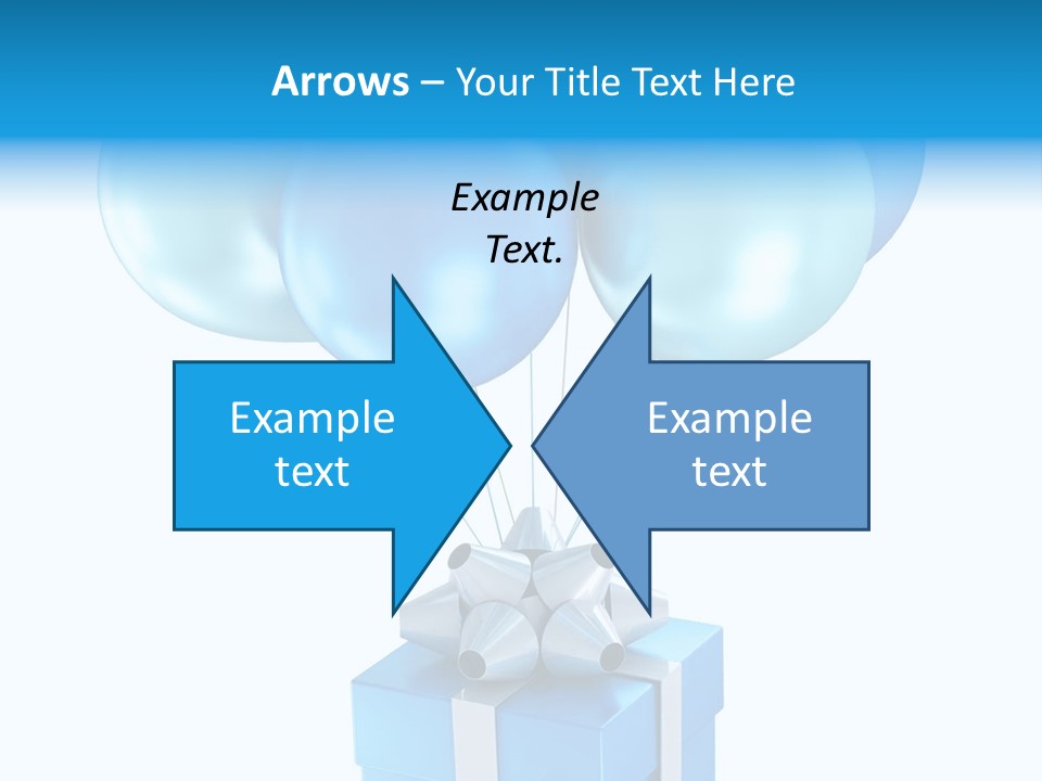 Toy Shiny Ribbons PowerPoint Template