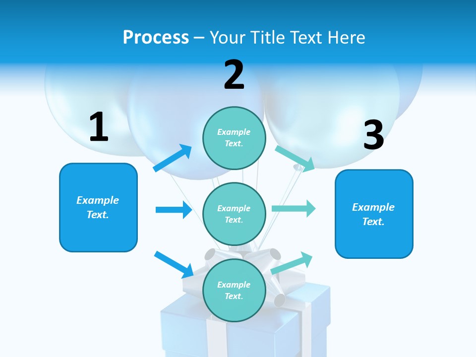 Toy Shiny Ribbons PowerPoint Template