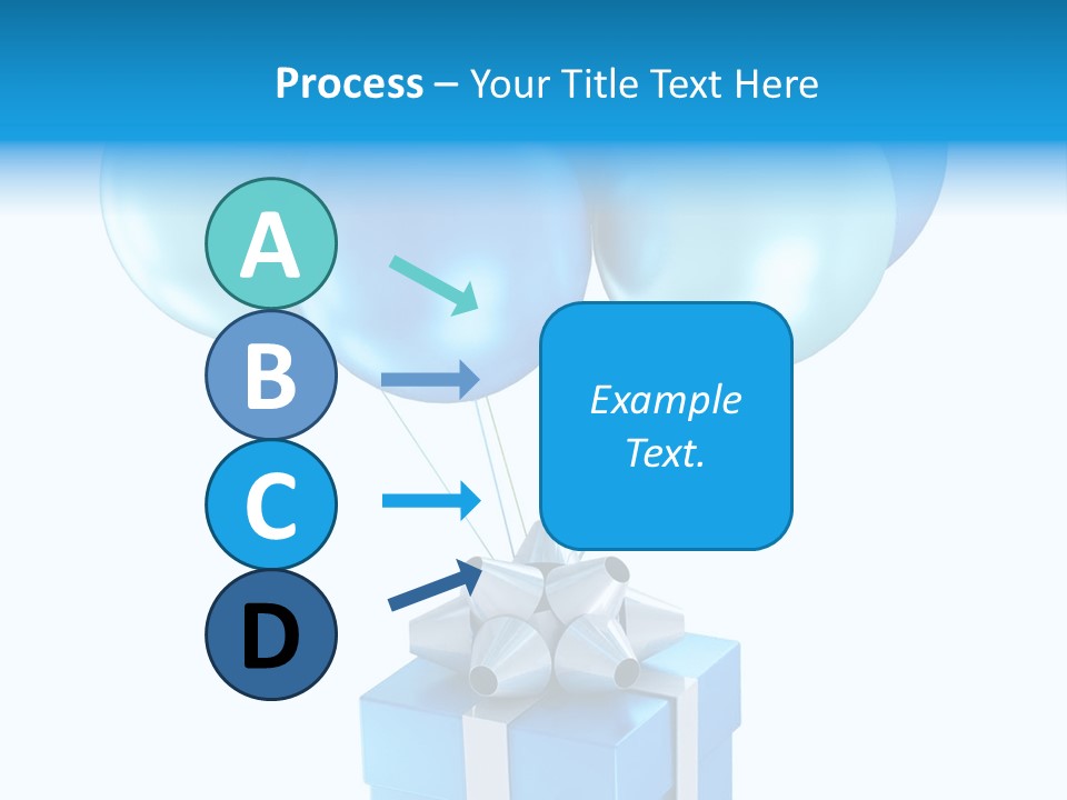 Toy Shiny Ribbons PowerPoint Template